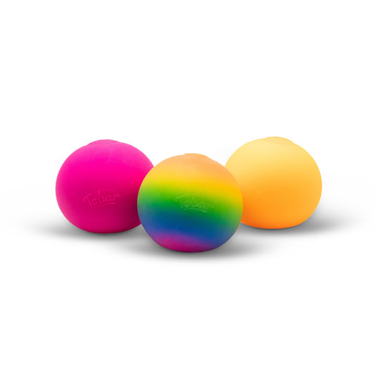 Scrunchems Mixed Mini Squish Balls Groovy Squishy Fidget Toy 3 Pack