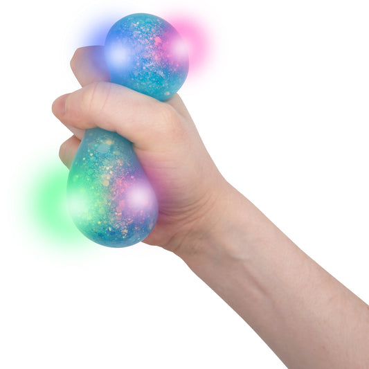 Scrunchems Galaxy Light Up Groovy Squishy Fidget Toy