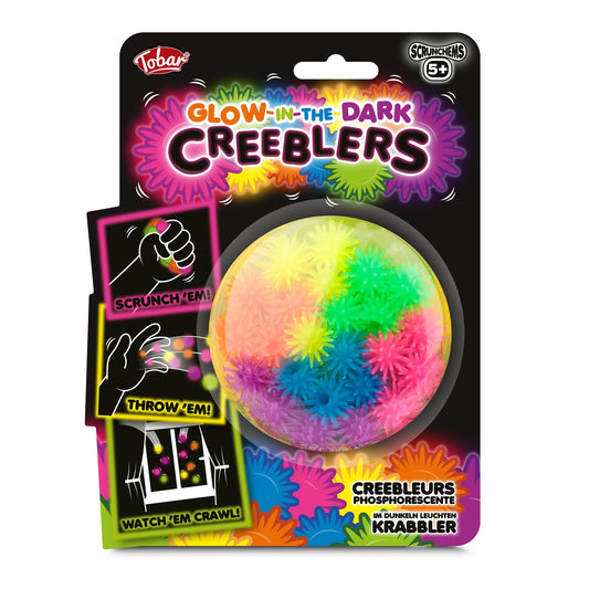 Scrunchems Glow in the Dark Creeblers Fidget Toy