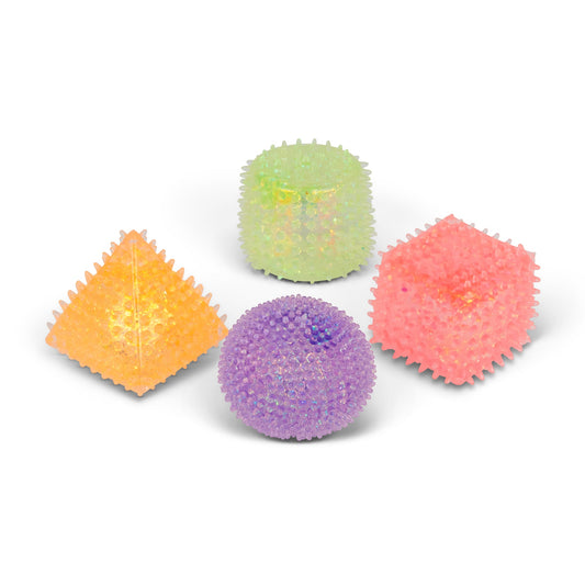 Scrunchems Sensory Sugar Shapes Groovy Squishy Fidget Toy