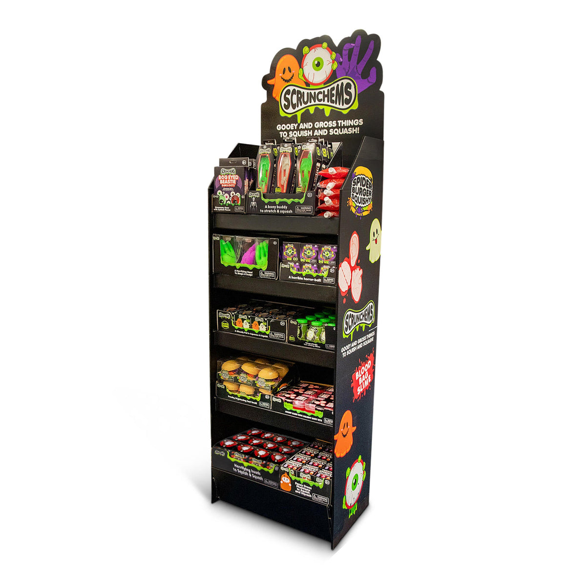 Scrunchems Gross FSDU Floor Standing Display Unit
