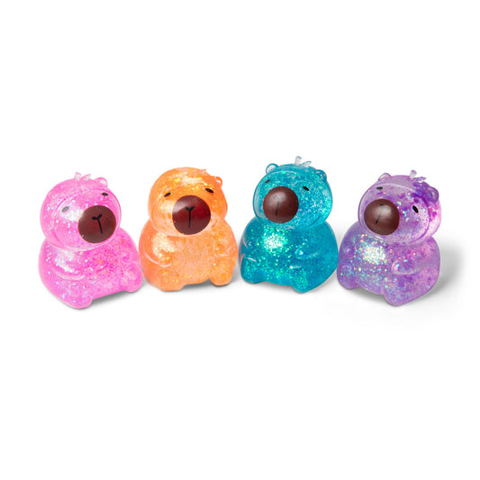 Scrunchems Sugar Capybara Groovy Squishy Fidget Toy