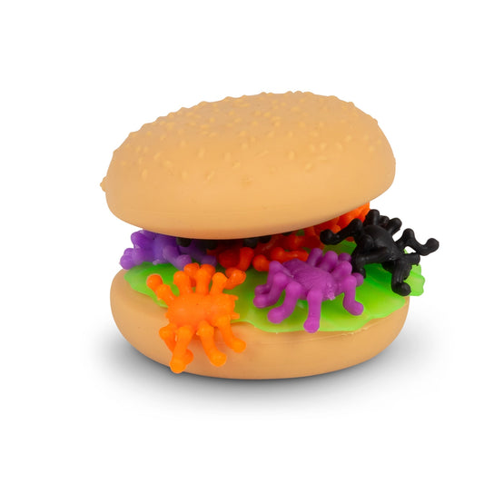Scrunchems Spider Burger Groovy Squishy Fidget Toy