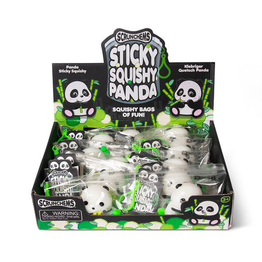 Scrunchems Panda Sticky Groovy Squishy Fidget Toy