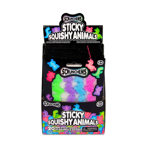 Scrunchems Sticky Squishy Animals Groovy Squishy Fidget Toy