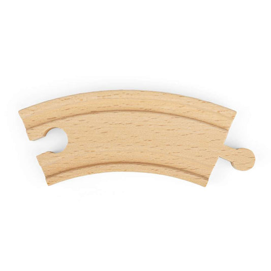 Bigjigs Rail Short Curves Wooden Train Accessory