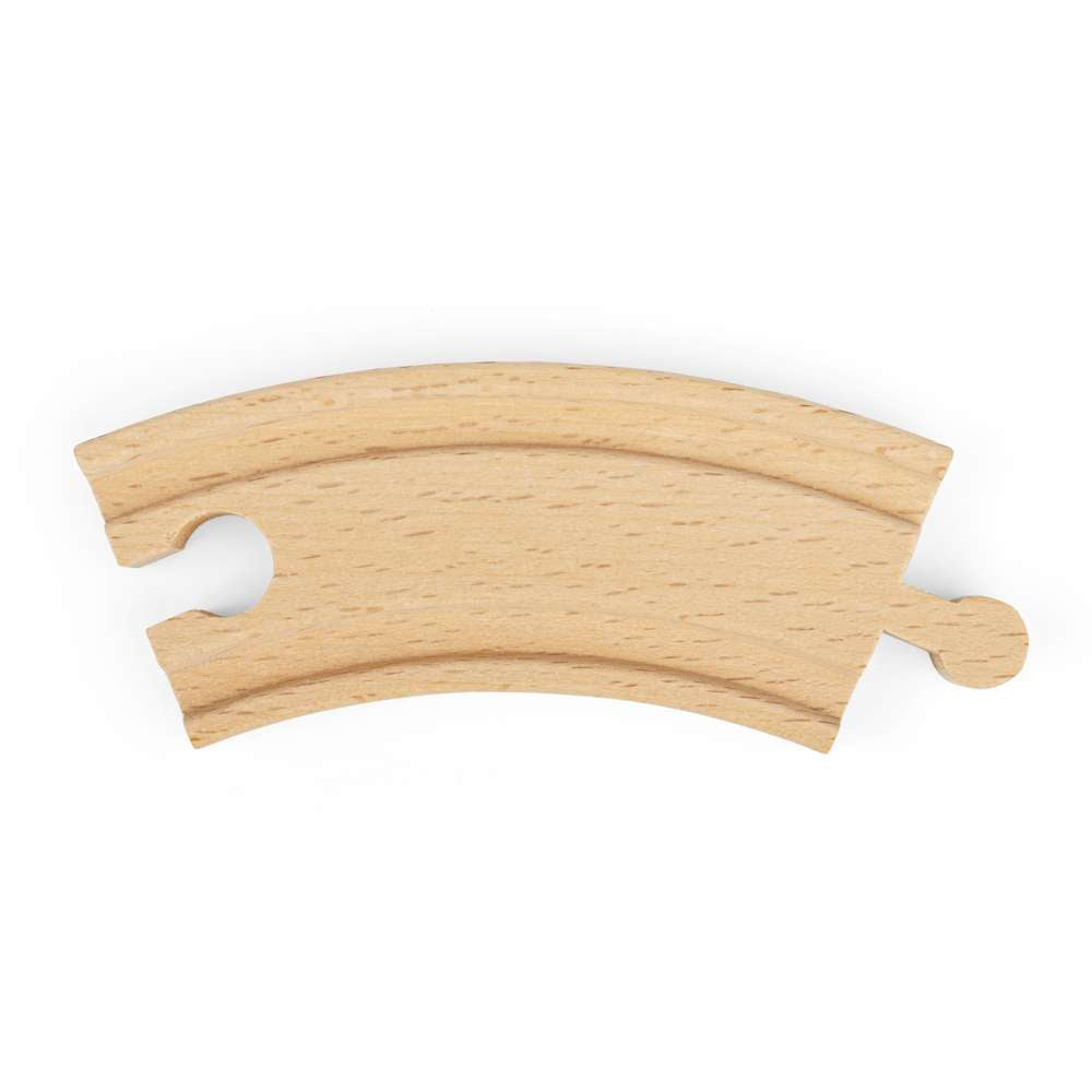 Bigjigs Rail Short Curves Wooden Train Accessory