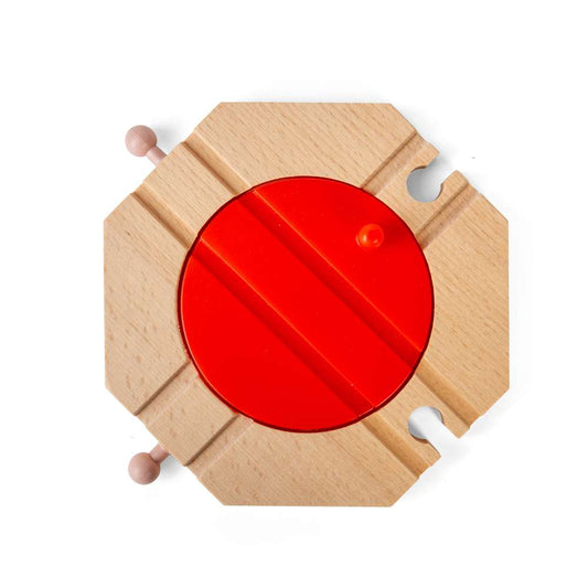 Bigjigs Rail 4 Way Turntable Wooden Train Track Accessory