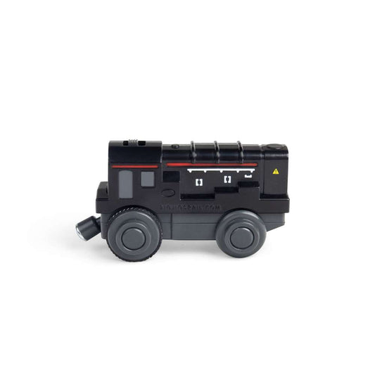 Bigjigs Rail Battery Operated Diesel Shunter Wooden Toy Train