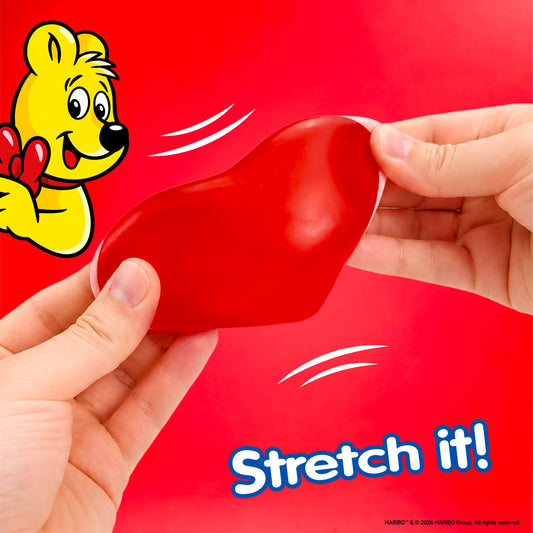 HARIBO Love Heart Squishy Toy