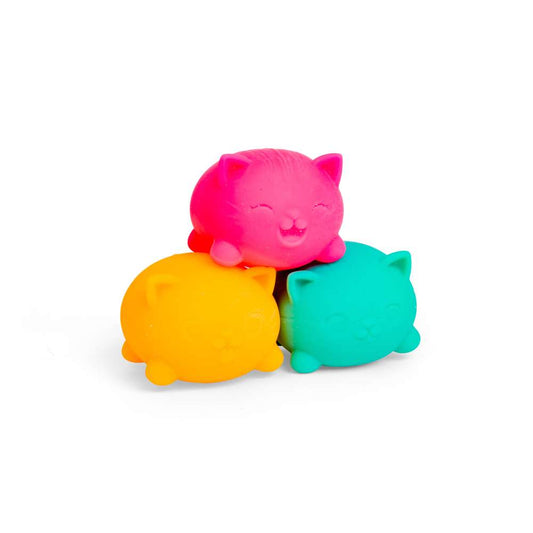 NeeDoh Teenie Cool Cats Squishy Fidget Toy 3 Pack