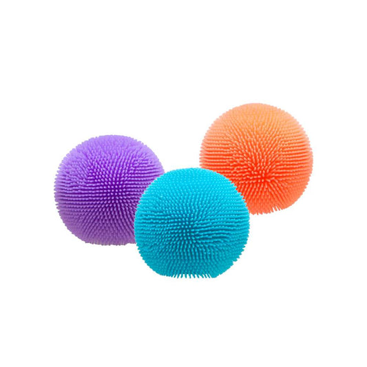 NeeDoh Teenie Fuzzball Velvet Squeeze Groovy Squishy Fidget Toy 3 Pack