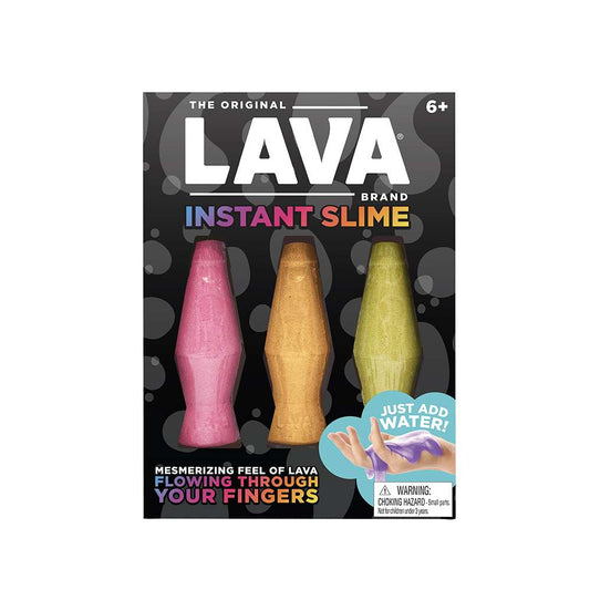 NeeDoh Lava Instant Slime Lamp Shaped Fidget Toy 3 Pack