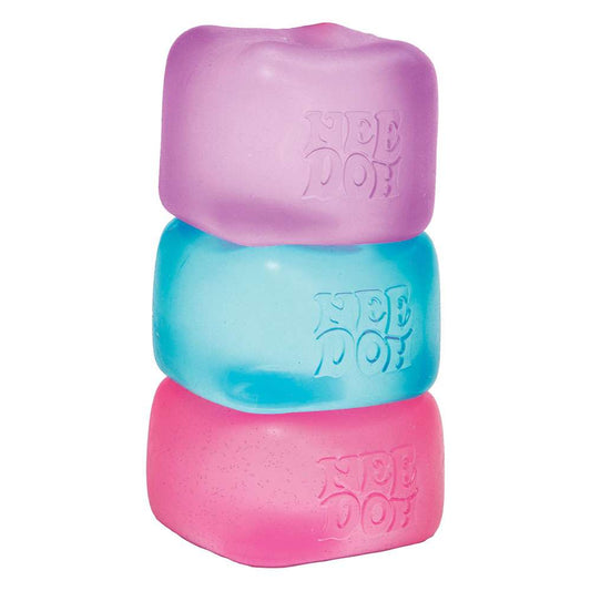 NeeDoh Nice Cube Super Solid Squish Fidget Toy
