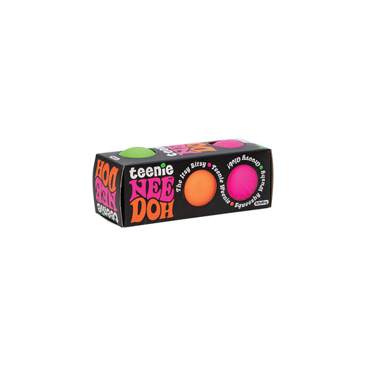NeeDoh Teenie Classic Groovy Squishy Fidget Toy 3 Pack