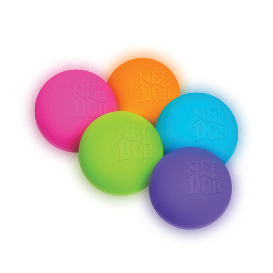NeeDoh Teenie Singles Classic Groovy Stress Ball 4 Pack Assorted