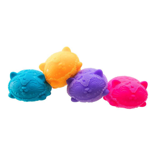 NeeDoh Fuzz Ball Wild Cats Velvet Squishy Fidget Toy