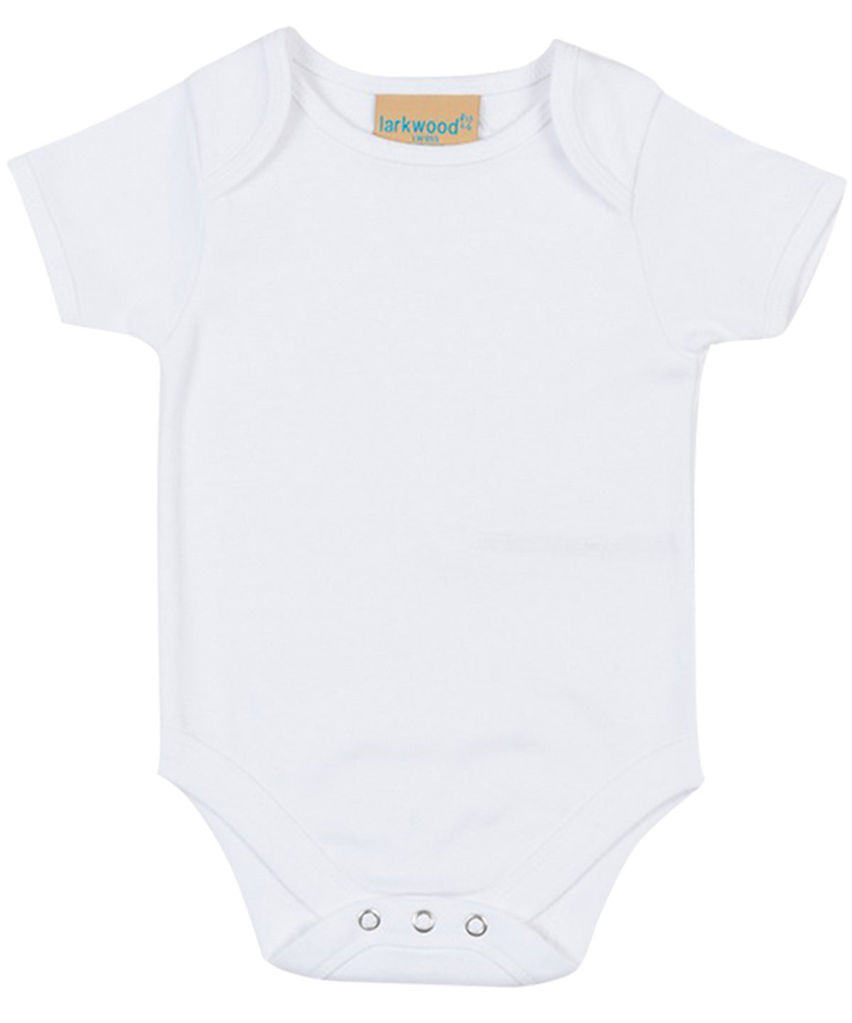 Larkwood LW55T Baby Cotton Short-Sleeved Bodysuit
