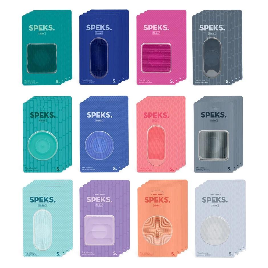 Speks Slabs Silicone Sensory Sticker Fidget Toy