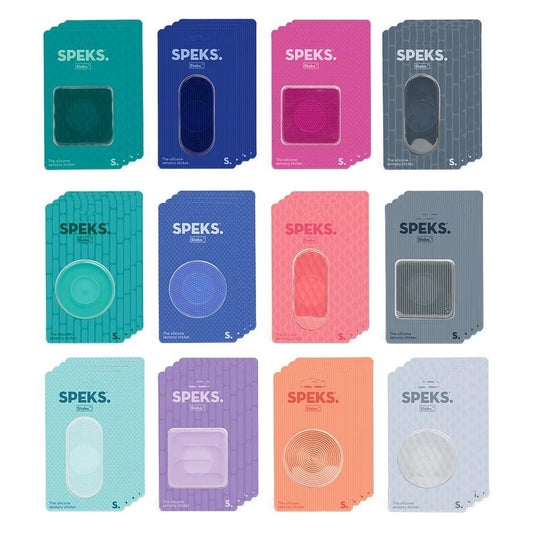 Speks Slabs Silicone Sensory Sticker Fidget Toy