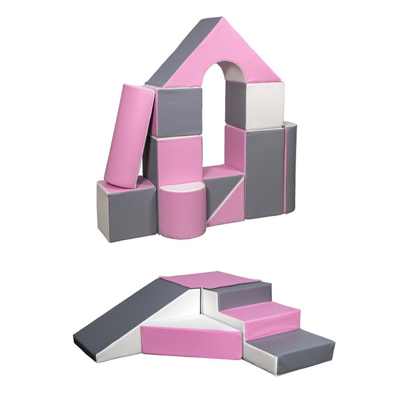 Soft Play Kingdom Castle Slide & Ball Pit Bundle Pink