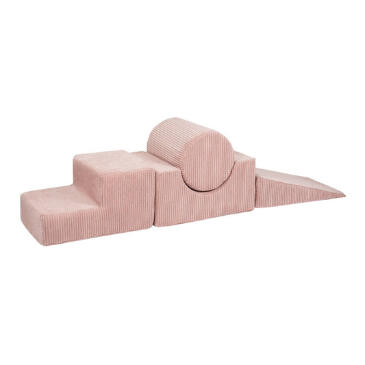 Soft Play Kingdom Cylinder 4-Piece Playsystem Chunky Corduroy Powder Pink