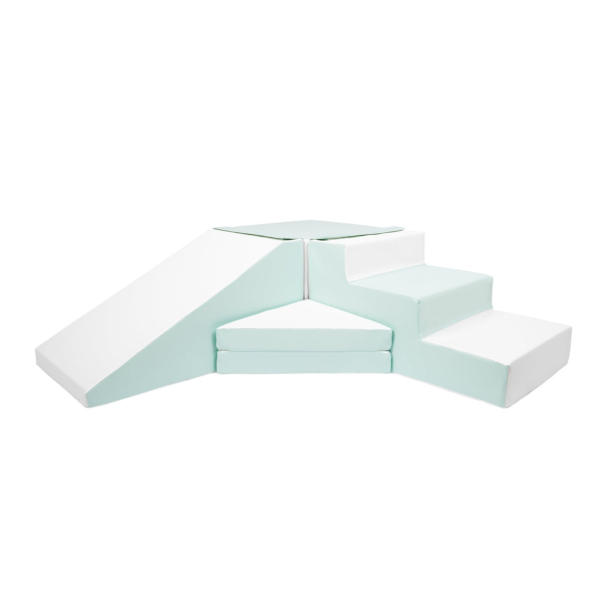Soft Play Kingdom Step & Slide Pastel Mint White