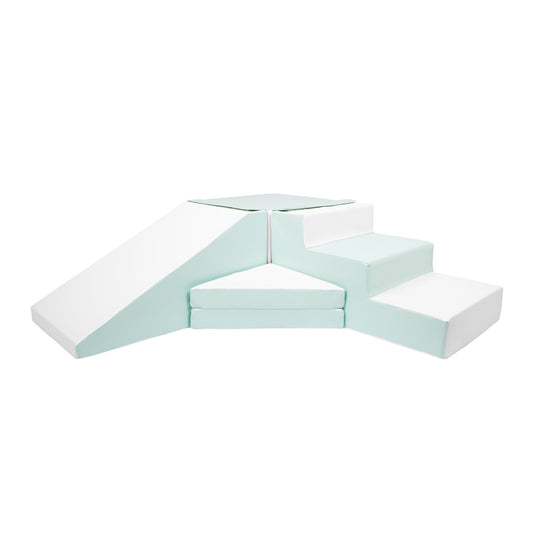 Soft Play Kingdom Step & Slide Pastel Mint White
