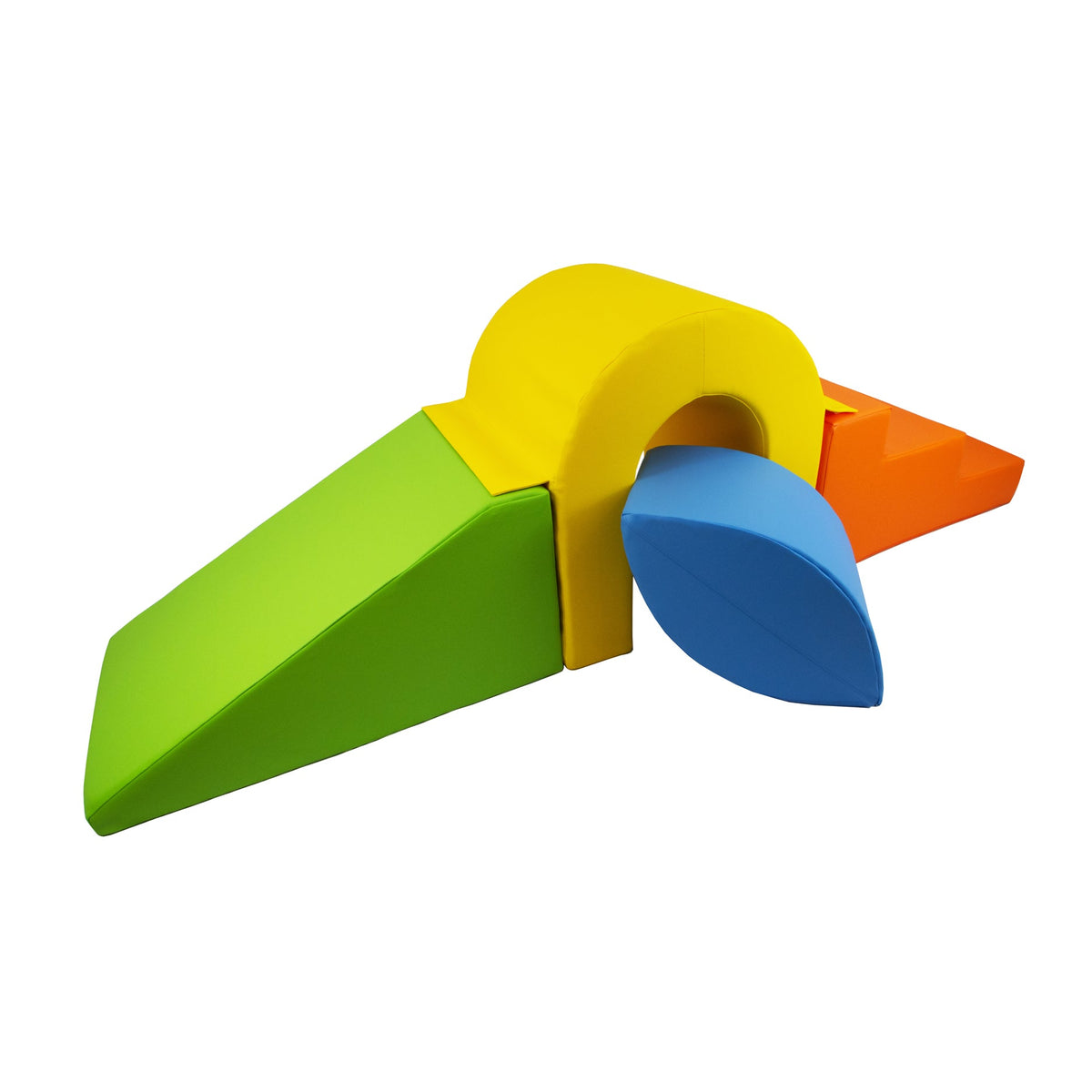 Soft Play Kingdom Bridge Ball Step & Slide Set Multi