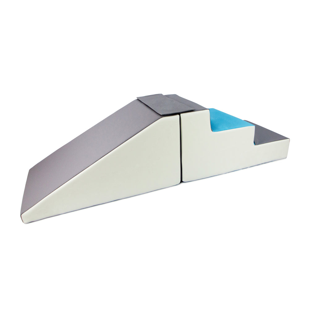 Soft Play Kingdom Midi Step & Slide Blue