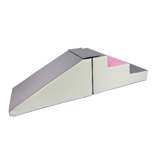 Soft Play Kingdom Midi Step & Slide Pink