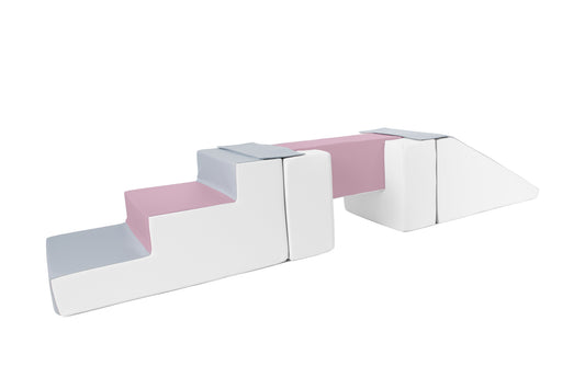 Soft Play Kingdom Balance Beam Step & Slide Set Purple