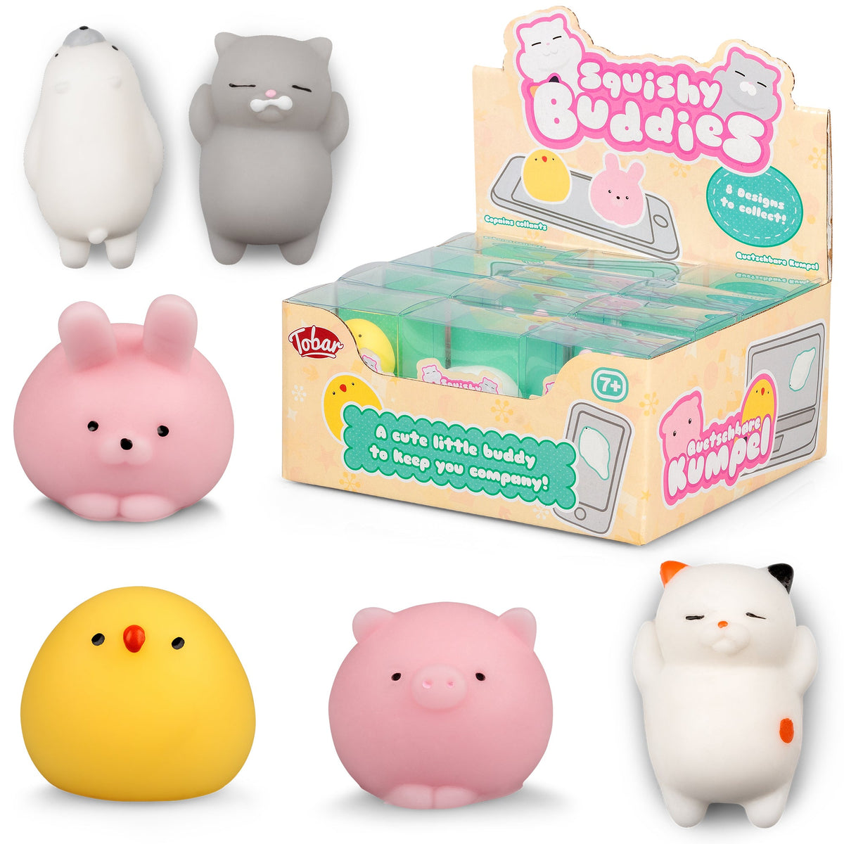 Squishy Buddies Animal Groovy Squishy Fidget Toy