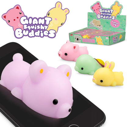 Scrunchems Giant Squishy Buddies Animal Groovy Squishy Fidget Toy