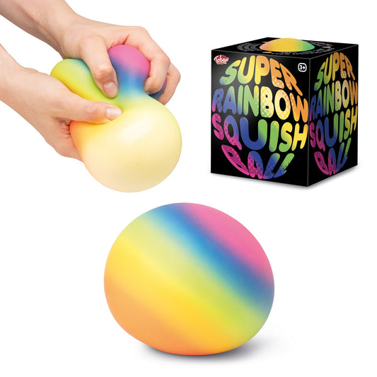 Scrunchems Super Rainbow Groovy Squishy Fidget Toy