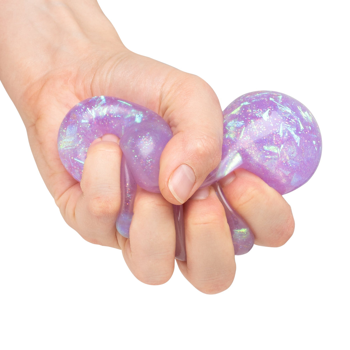Scrunchems Sparkly Squish Ball Groovy Squishy Fidget Toy