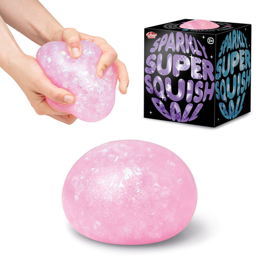 Fairsky Scrunchems Sparkly Super Squish Ball Fidget Toy