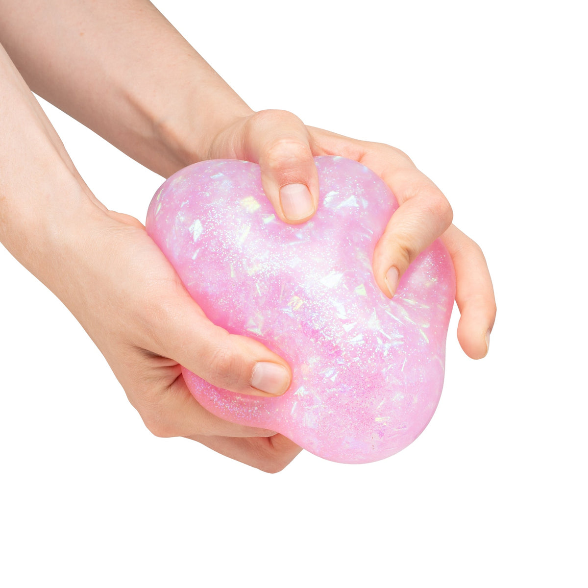 Fairsky Scrunchems Sparkly Super Squish Ball Fidget Toy