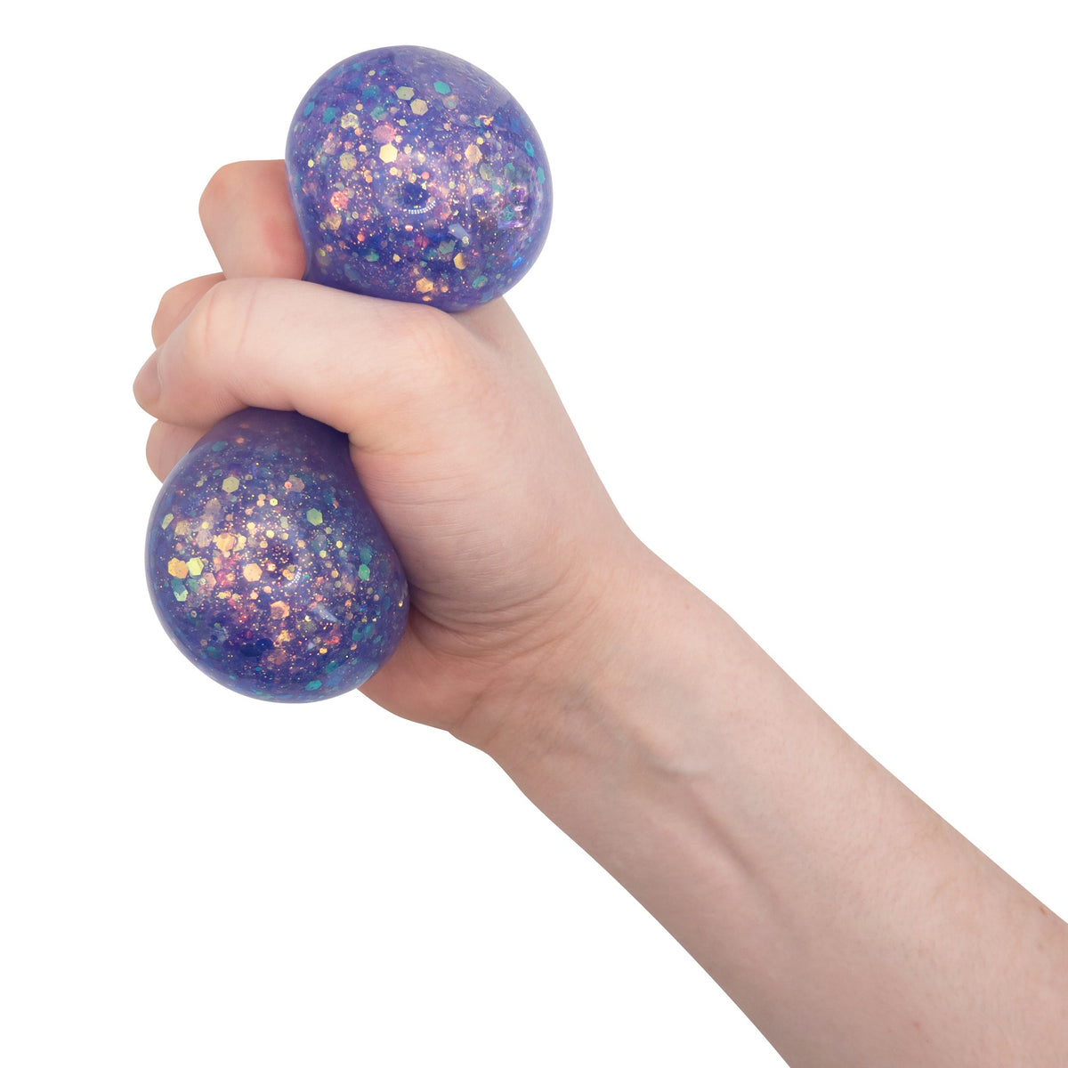 Scrunchems Galaxy Light Up Groovy Squishy Fidget Toy