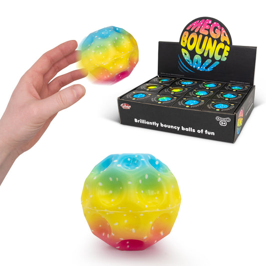 Scrunchems Rainbow Mega Bounce Groovy Squishy Fidget Toy