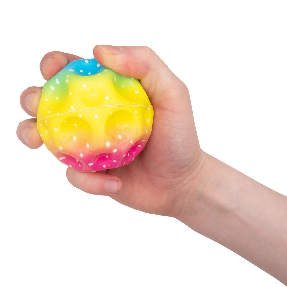Scrunchems Rainbow Mega Bounce Groovy Squishy Fidget Toy