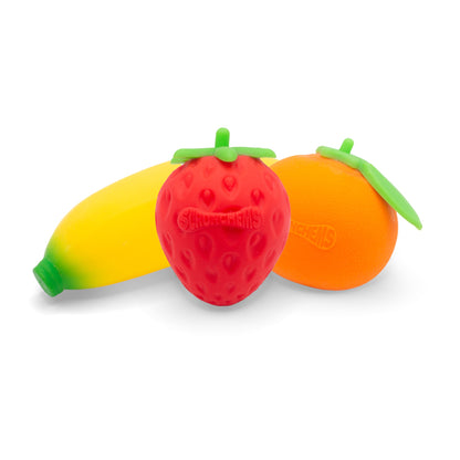 Fairsky Scrunchems Funky Squish Fruits Fidget Toy 3 Pack