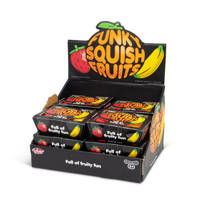 Fairsky Scrunchems Funky Squish Fruits Fidget Toy 3 Pack