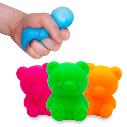Scrunchems Fruity Neon Squish Bears Scented Groovy Squishy Fidget Toy