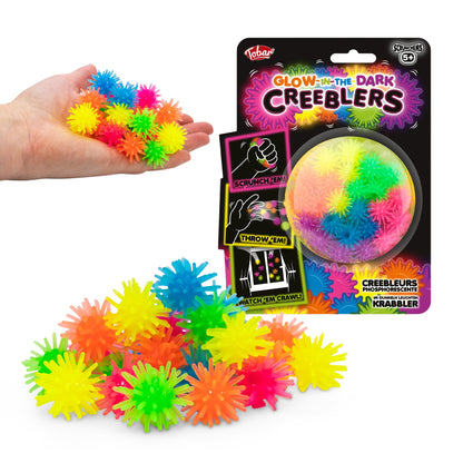 Scrunchems Glow in the Dark Creeblers Fidget Toy