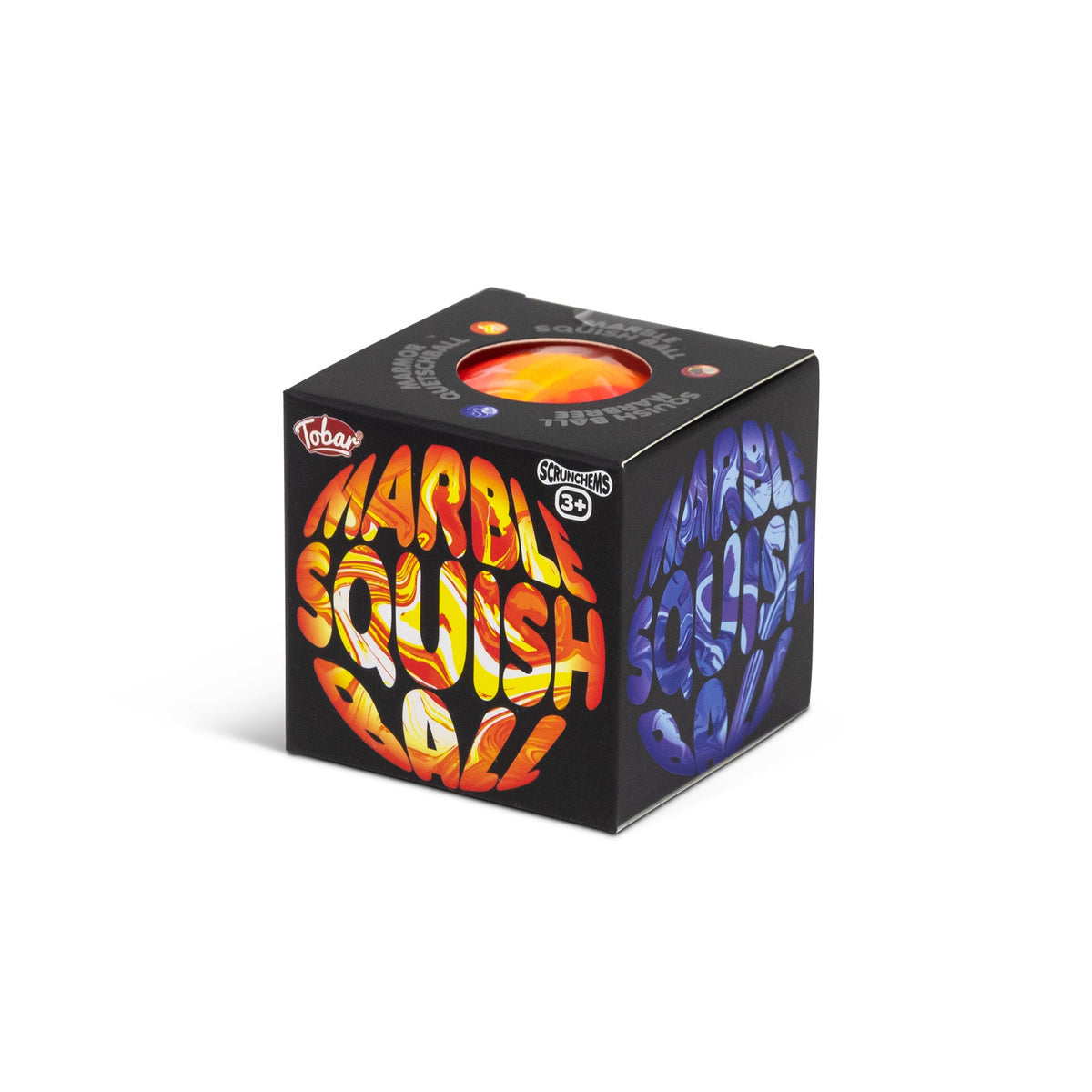 Scrunchems Marble Squish Ball Groovy Squishy Fidget Toy