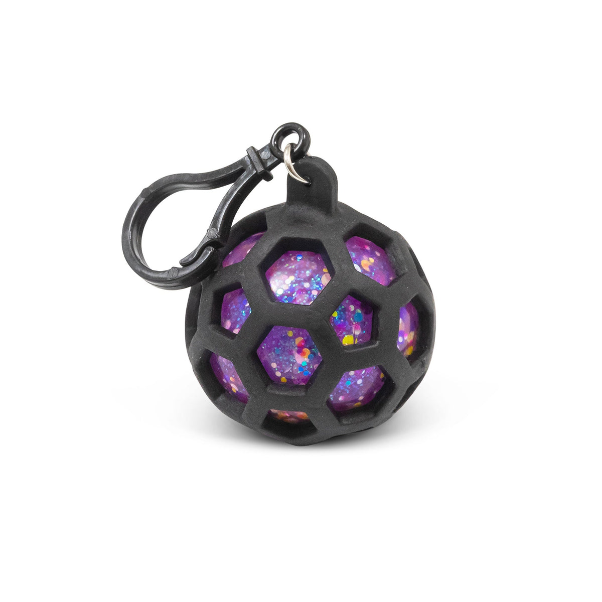 Scrunchems Fusion Mesh Groovy Squishy Fidget Toy Keychain