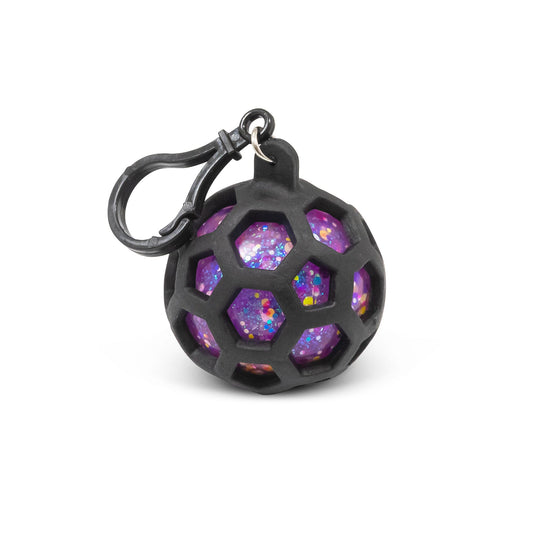 Scrunchems Fusion Mesh Groovy Squishy Fidget Toy Keychain