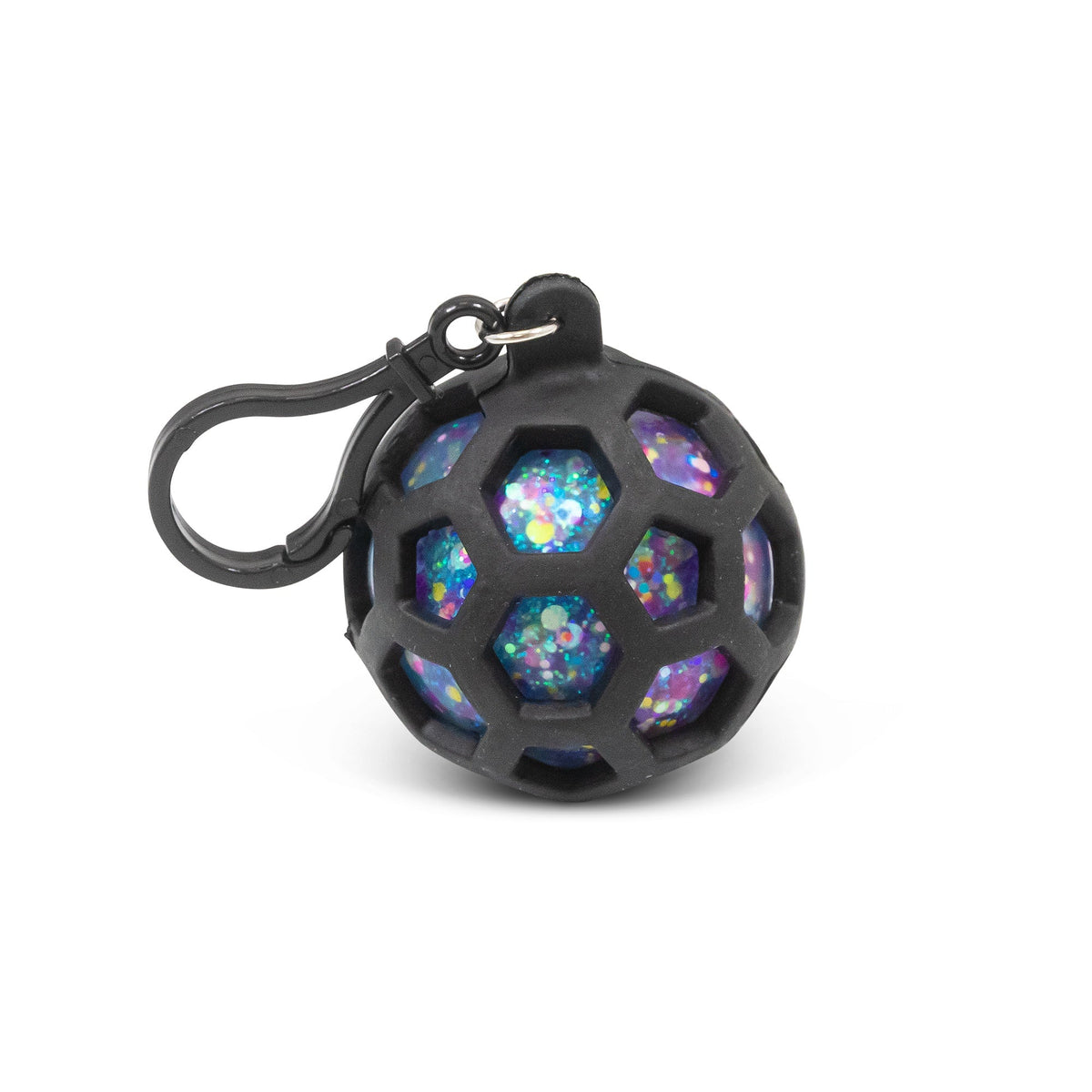 Scrunchems Fusion Mesh Groovy Squishy Fidget Toy Keychain