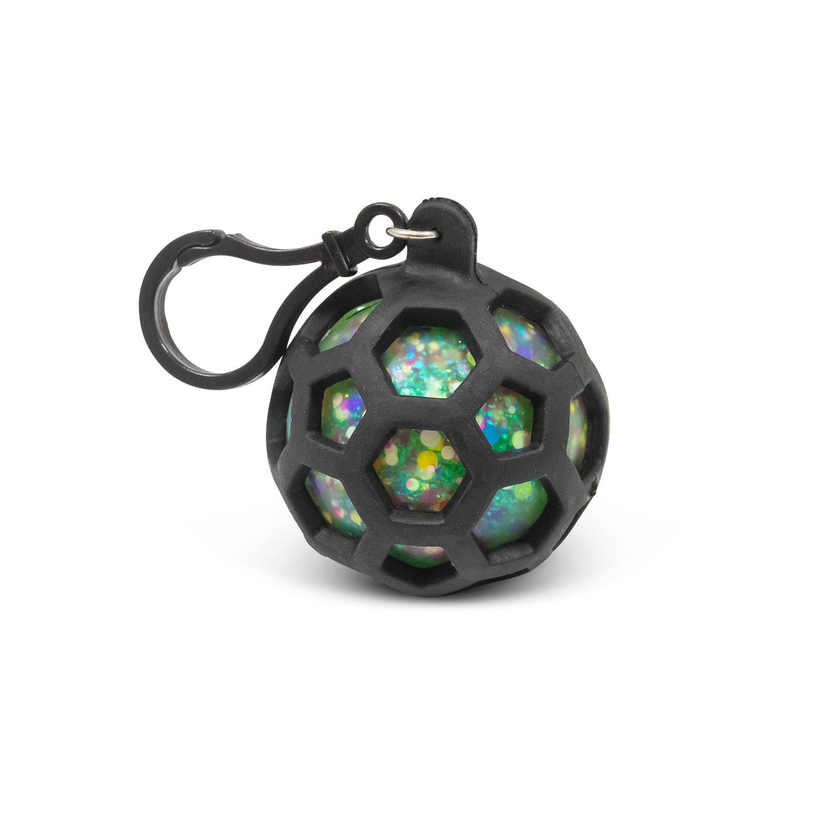 Scrunchems Fusion Mesh Groovy Squishy Fidget Toy Keychain